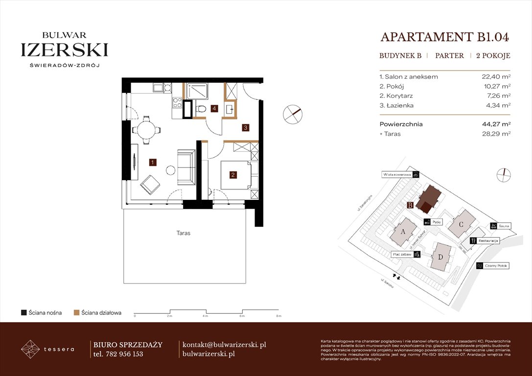 mieszkanie na sprzedaż 44m2 mieszkanie Świeradów Zdrój, Senatoryjna/Szkolna