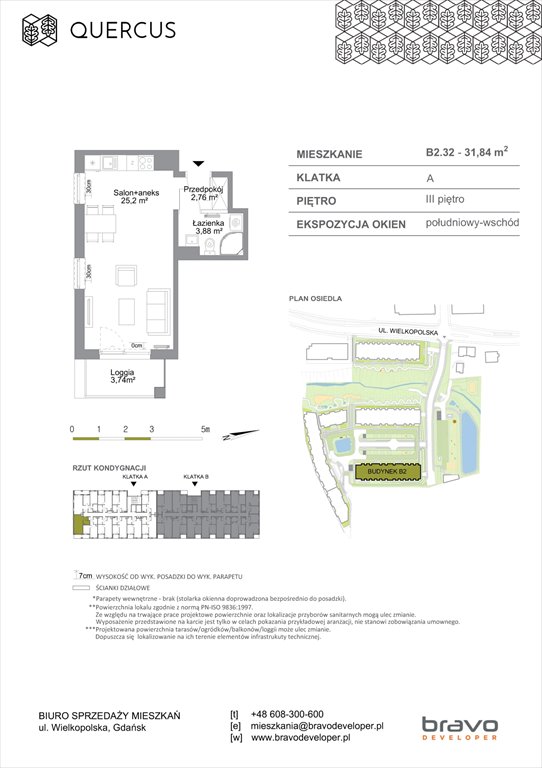 mieszkanie na sprzedaż 32m2 mieszkanie Gdańsk, Wielkopolska 51/55