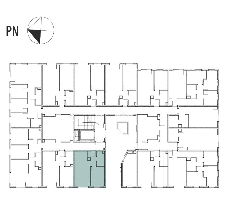 Nowe mieszkanie dwupokojowe ATRIUM HOUSE Tyczyn, Laurowa 25  36m2 Foto 1