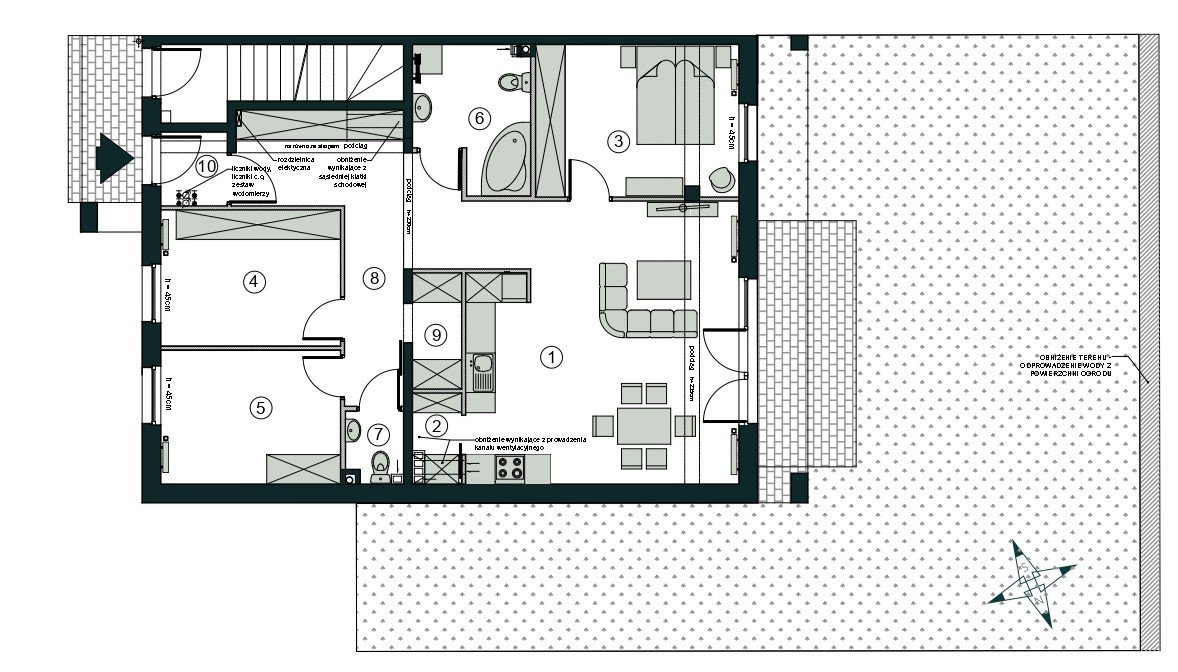Nowe mieszkanie czteropokojowe  Aleja Wiśniowa Pogórze Pogórze, Feliksa Dorsza  92m2 Foto 1