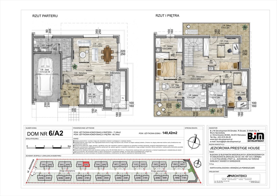 Nowy dom JEZIOROWA PRESTIGE HOUSE Warszawa, Wawer, Jeziorowa  140m2 Foto 1