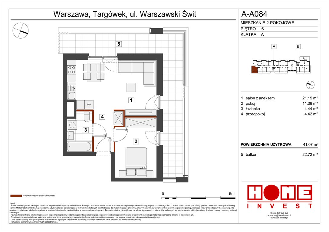 Nowe mieszkanie dwupokojowe Warszawski Świt Etap VII Warszawa, Targówek, ul. Warszawski Świt 12  41m2 Foto 1
