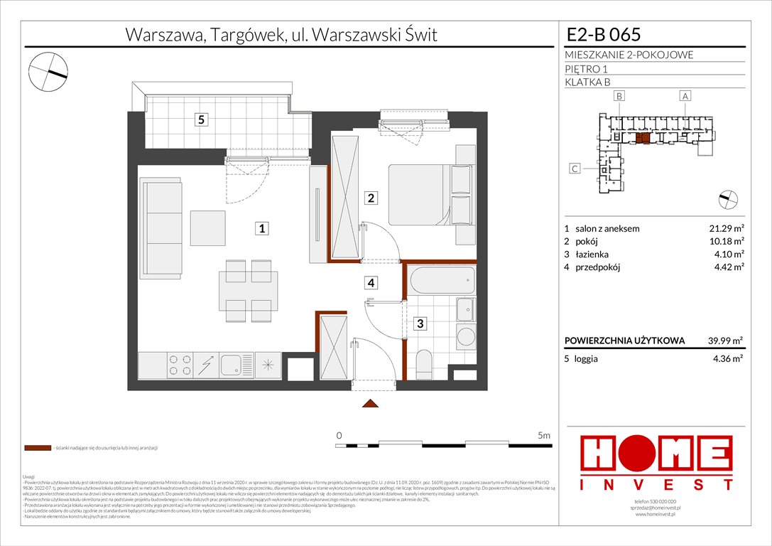 Nowe mieszkanie dwupokojowe Warszawski Świt Etap XI Warszawa, Targówek, ul. Warszawski Świt  40m2 Foto 1