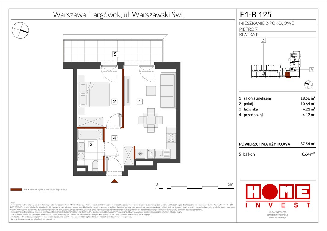 Nowe mieszkanie dwupokojowe Warszawski Świt Etap X Warszawa, Targówek, ul. Warszawski Świt  38m2 Foto 1
