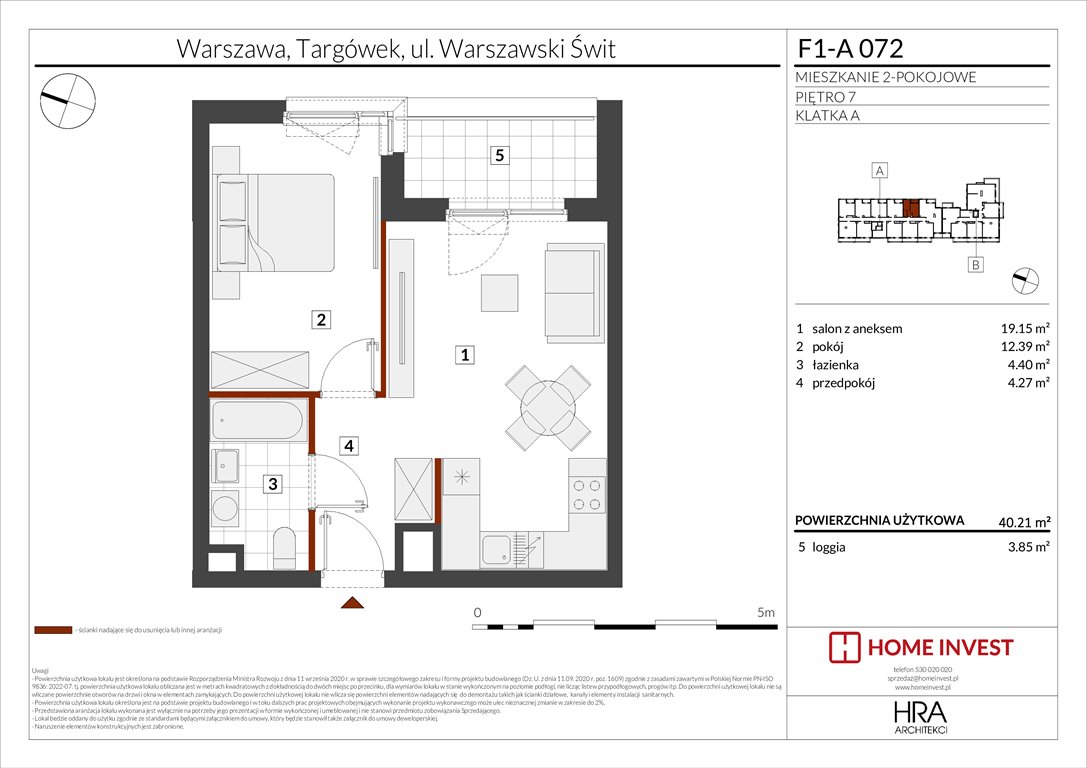 Nowe mieszkanie dwupokojowe Warszawski Świt Etap XIII Warszawa, ul. Warszawski Świt  40m2 Foto 1