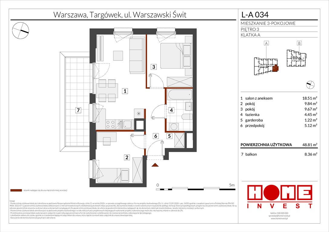 Nowe mieszkanie trzypokojowe Warszawski Świt Etap XII Warszawa, Targówek, ul. Warszawski Świt  49m2 Foto 1