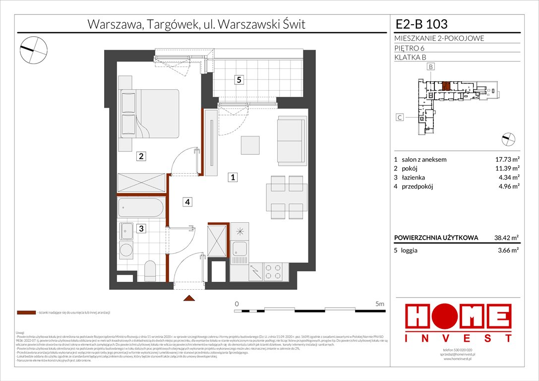 Nowe mieszkanie dwupokojowe Warszawski Świt Etap XI Warszawa, Targówek, ul. Warszawski Świt  38m2 Foto 1