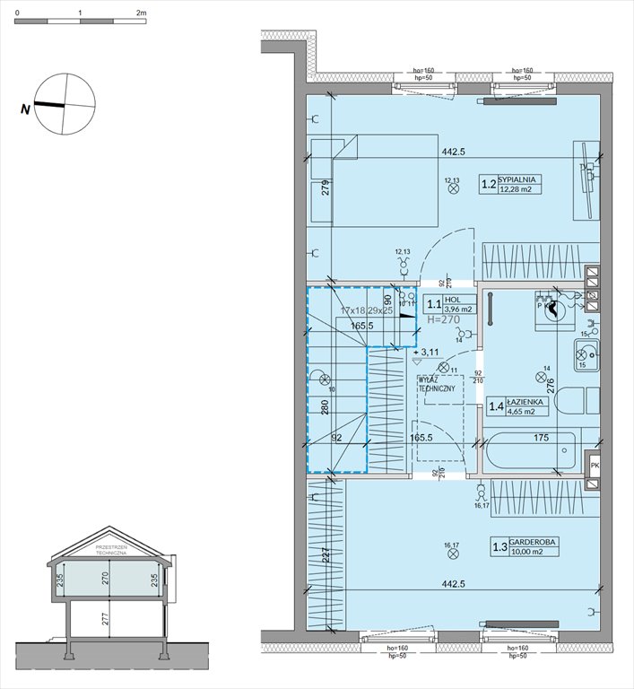 Nowy dom Ogrody Przyjaciół 5 Warszawa, Białołęka, Inna 4  64m2 Foto 1
