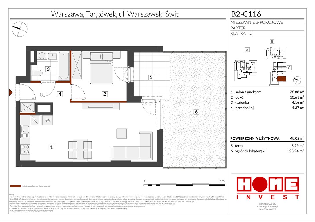 Nowe mieszkanie dwupokojowe Warszawski Świt Etap IX Warszawa, Targówek, ul. Warszawski Świt 12  48m2 Foto 1