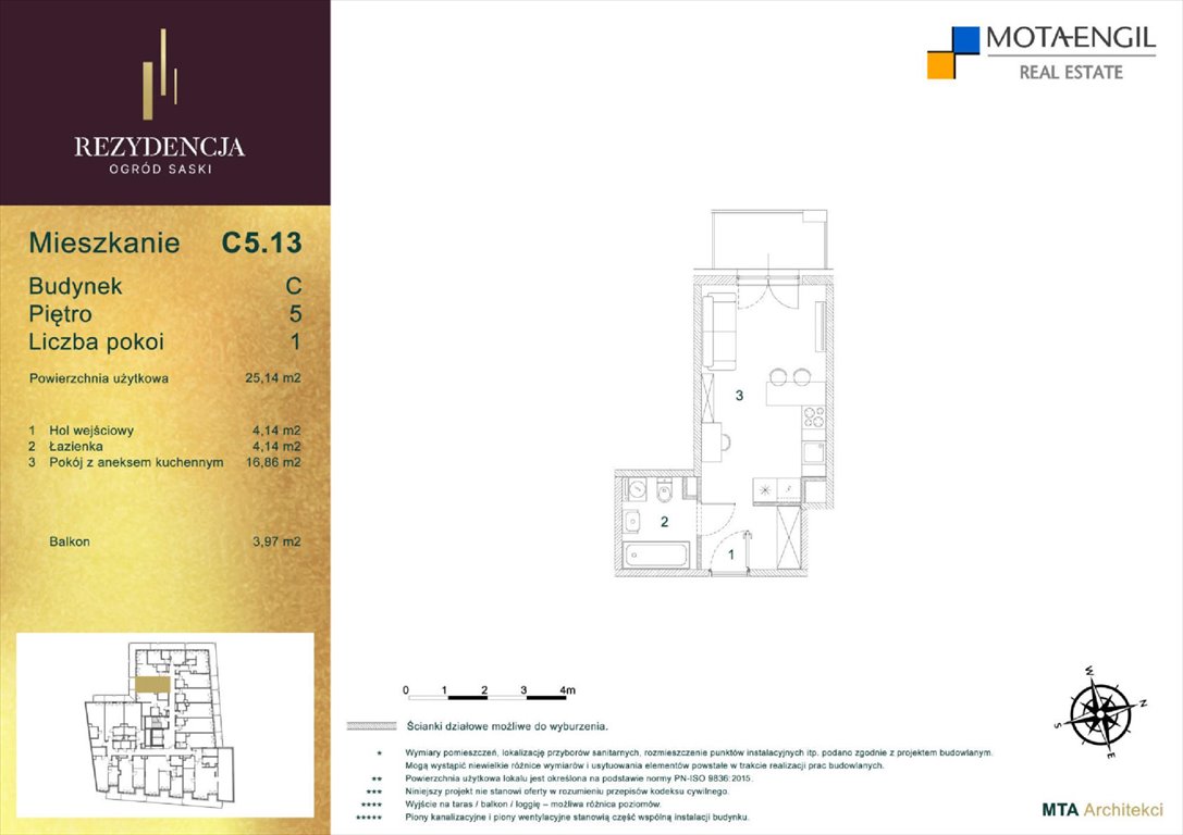 mieszkanie na sprzedaż 25m2 mieszkanie Lublin, Śródmieście, Jasna i Wieniawska