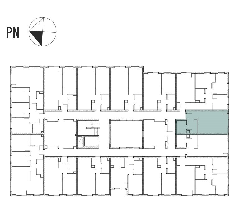 Nowa kawalerka ATRIUM HOUSE Tyczyn, Laurowa 25  32m2 Foto 1