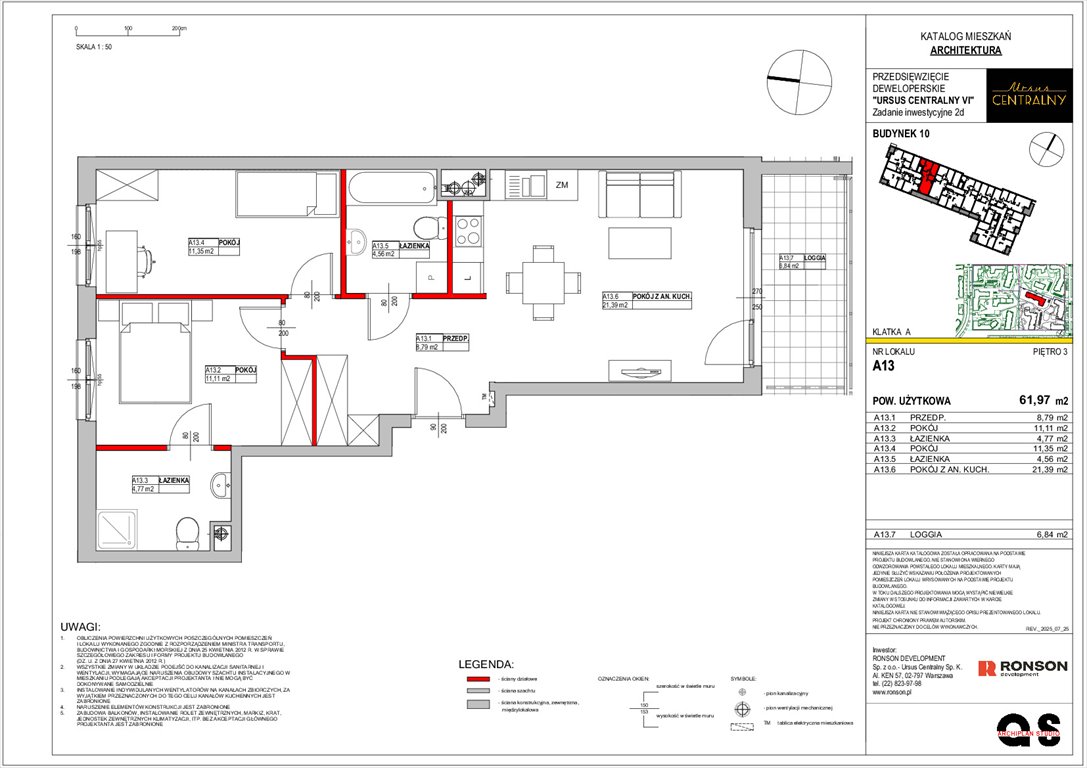 Nowe mieszkanie trzypokojowe URSUS CENTRALNY Warszawa, Ursus, ul. Gierdziejewskiego 23  62m2 Foto 1