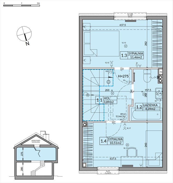 Nowy dom Nova Magdalenka 7 Słomin, Piaseczyńska  66m2 Foto 1
