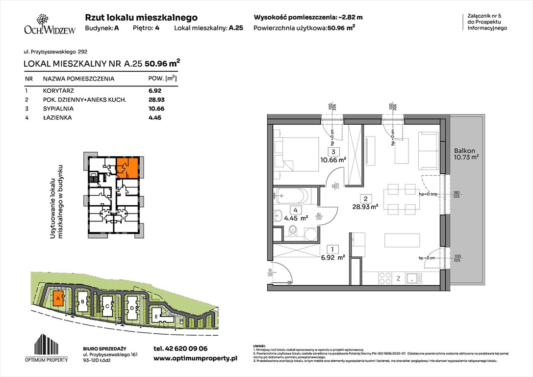 Nowe mieszkanie dwupokojowe OchWidzew Łódź, Widzew, Przybyszewskiego 292-300  51m2 Foto 1
