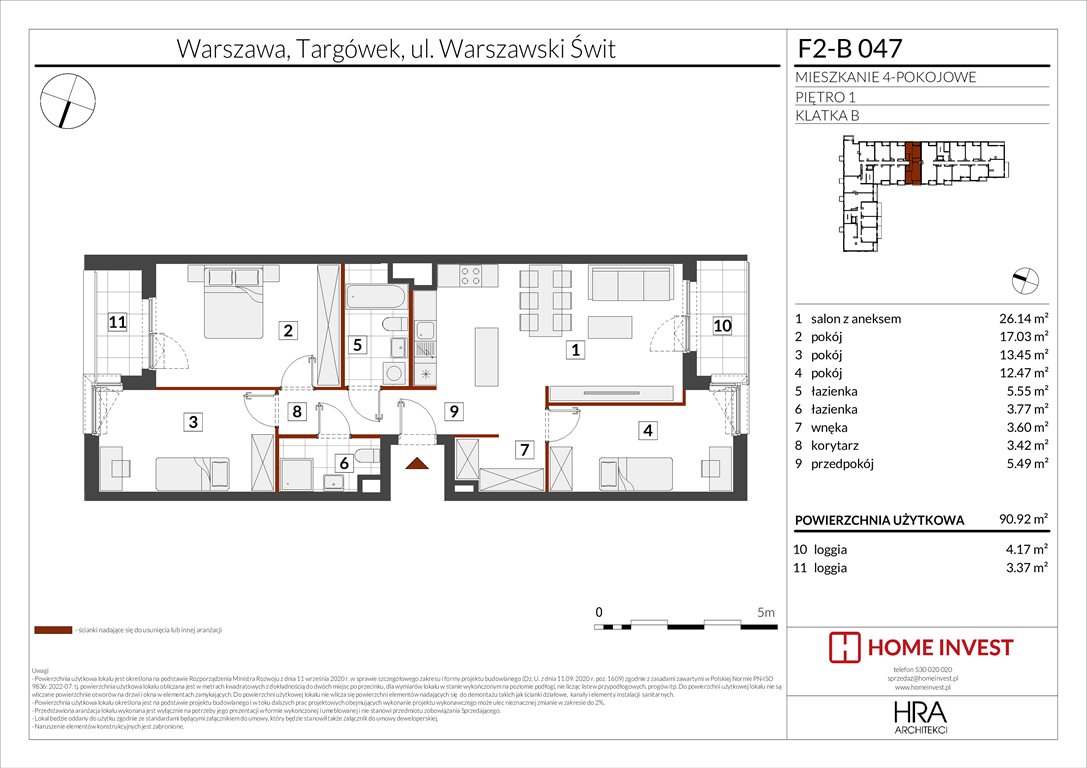 Nowe mieszkanie czteropokojowe  Warszawski Świt Etap XIV Warszawa, ul. Warszawski Świt  91m2 Foto 1