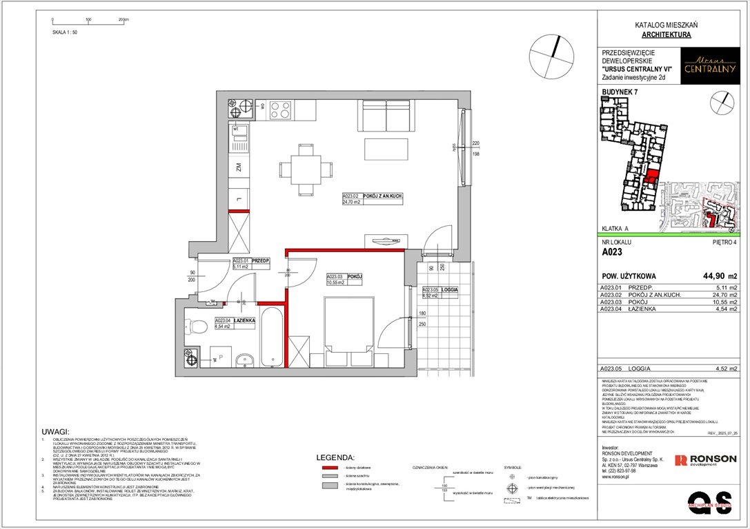 Nowe mieszkanie dwupokojowe URSUS CENTRALNY Warszawa, Ursus, ul. Gierdziejewskiego 23  45m2 Foto 1