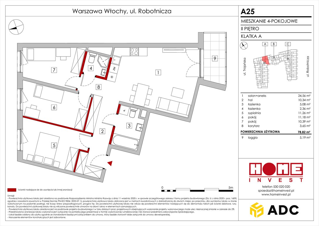 Nowe mieszkanie czteropokojowe  Zakątek Włochy Warszawa, Włochy, ul. Robotnicza 11/13  79m2 Foto 1