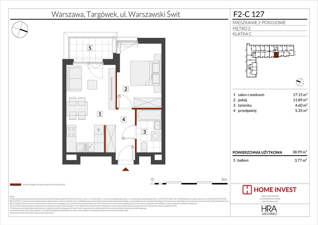 Nowe mieszkanie dwupokojowe Warszawski Świt Etap XIV Warszawa, ul. Warszawski Świt  39m2 Foto 1