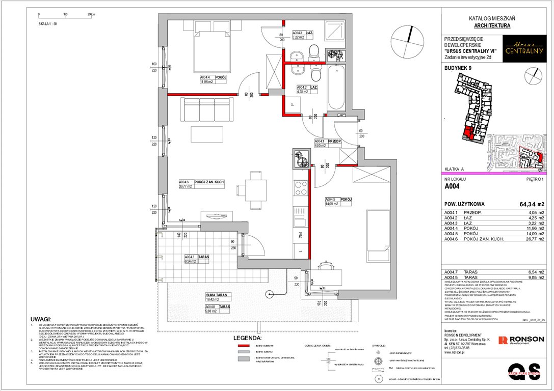 Nowe mieszkanie trzypokojowe URSUS CENTRALNY Warszawa, Ursus, ul. Gierdziejewskiego 23  64m2 Foto 1