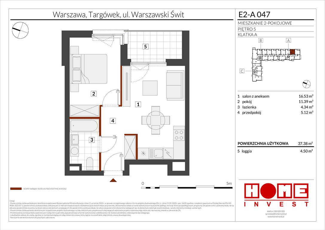 Nowe mieszkanie dwupokojowe Warszawski Świt Etap XI Warszawa, Targówek, ul. Warszawski Świt  37m2 Foto 1