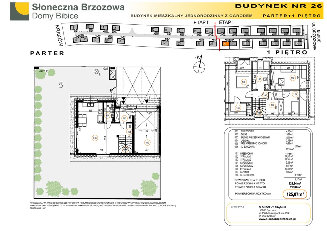 Nowy dom Słoneczna Brzozowa Bibice  125m2 Foto 1