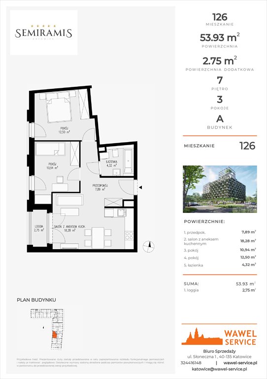 mieszkanie na sprzedaż 54m2 mieszkanie Katowice, Bogucice - Dąbrówka Mała, Wiertnicza 32