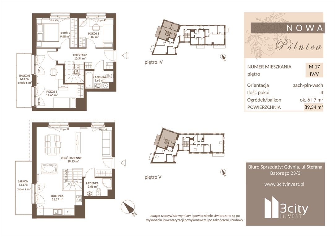 Nowe mieszkanie NOWA PÓLNICA Gdańsk, Jasień, Pólnicy 4  89m2 Foto 1