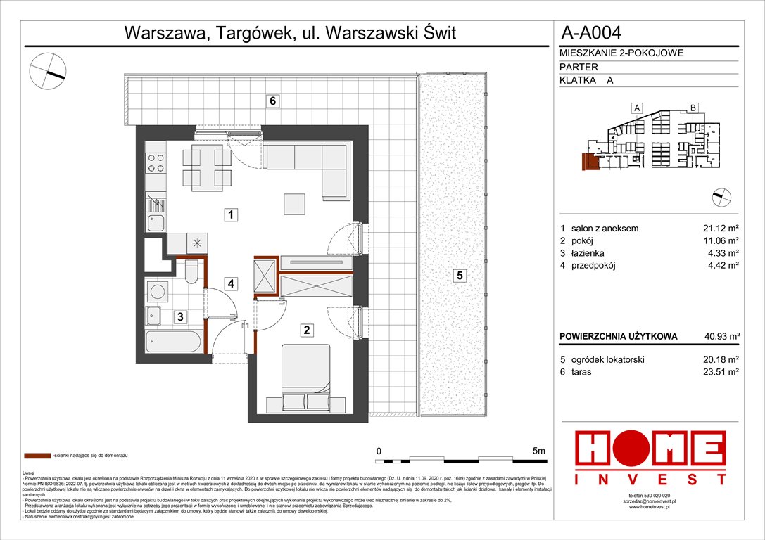 Nowe mieszkanie dwupokojowe Warszawski Świt Etap VII Warszawa, Targówek, ul. Warszawski Świt 12  41m2 Foto 1