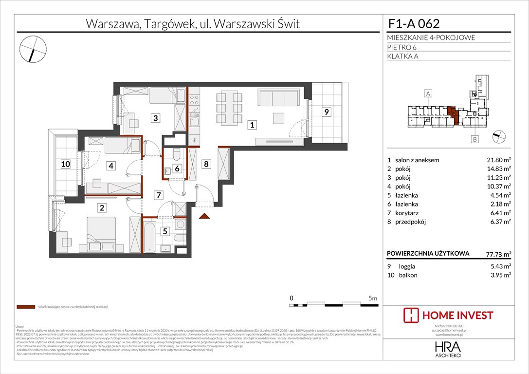 Nowe mieszkanie czteropokojowe  Warszawski Świt Etap XIII Warszawa, ul. Warszawski Świt  78m2 Foto 1
