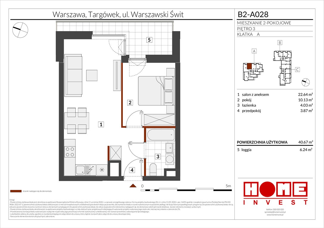 Nowe mieszkanie dwupokojowe Warszawski Świt Etap IX Warszawa, Targówek, ul. Warszawski Świt 12  41m2 Foto 1