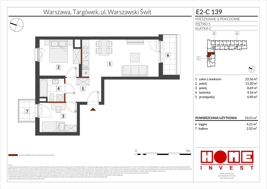 Nowe mieszkanie trzypokojowe Warszawski Świt Etap XI Warszawa, Targówek, ul. Warszawski Świt  54m2 Foto 1