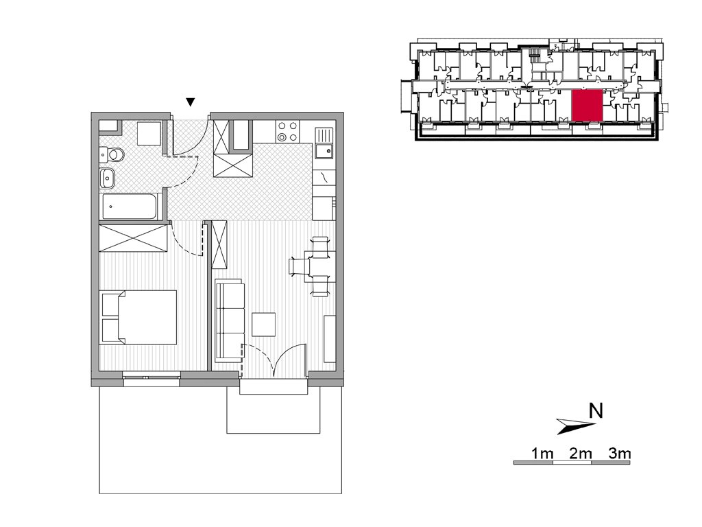 Nowe mieszkanie dwupokojowe ul. Powstańców/os. Piastów bud F Kraków, Mistrzejowice, Os. Piastów 77  37m2 Foto 1
