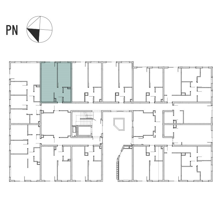 Nowe mieszkanie dwupokojowe ATRIUM HOUSE Tyczyn, Laurowa 25  42m2 Foto 1