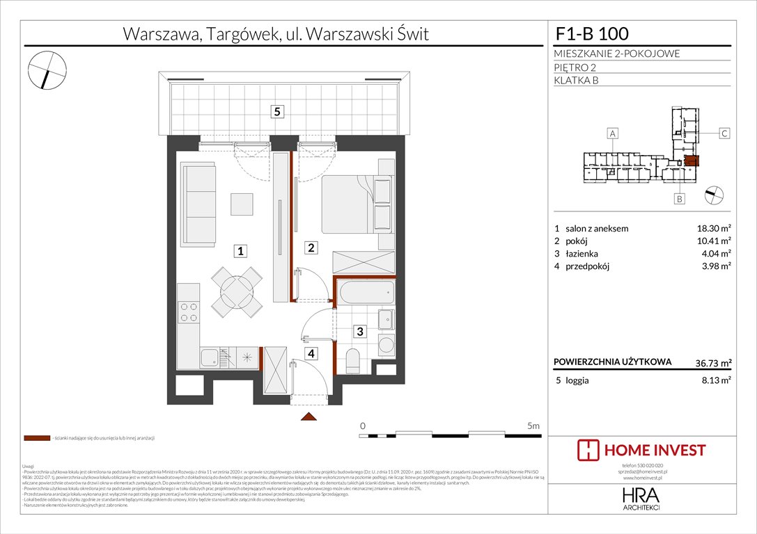 Nowe mieszkanie dwupokojowe Warszawski Świt Etap XIII Warszawa, ul. Warszawski Świt  37m2 Foto 1