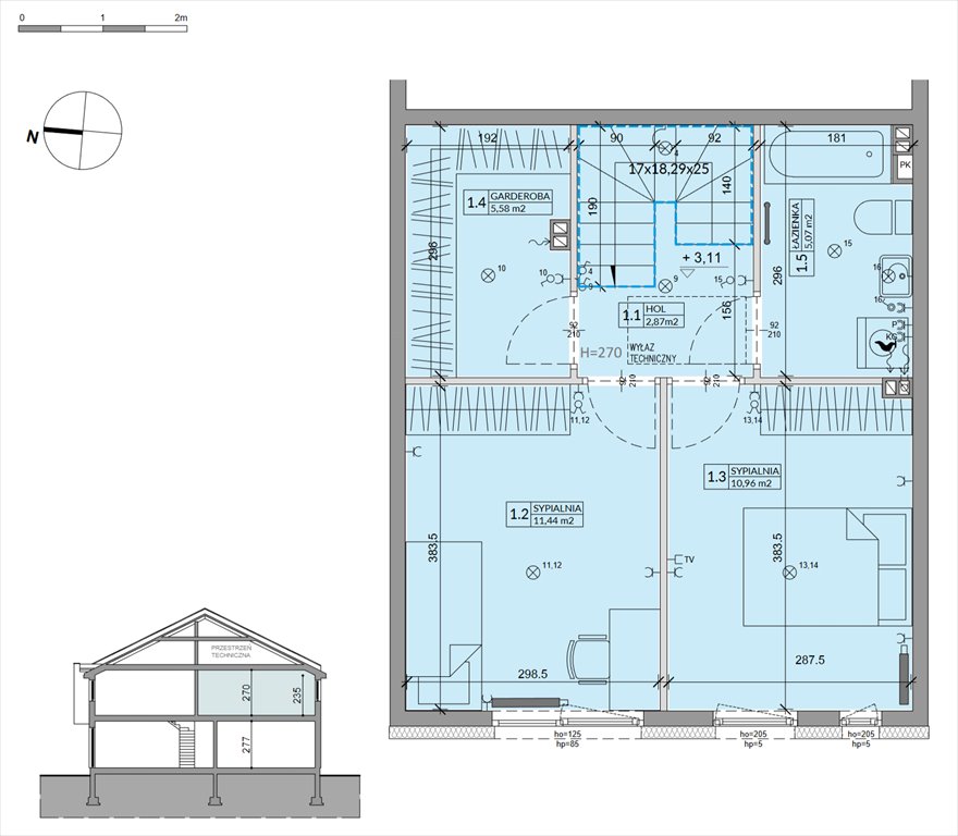 Nowy dom Ogrody Przyjaciół 5 Warszawa, Białołęka, Inna 4  69m2 Foto 1