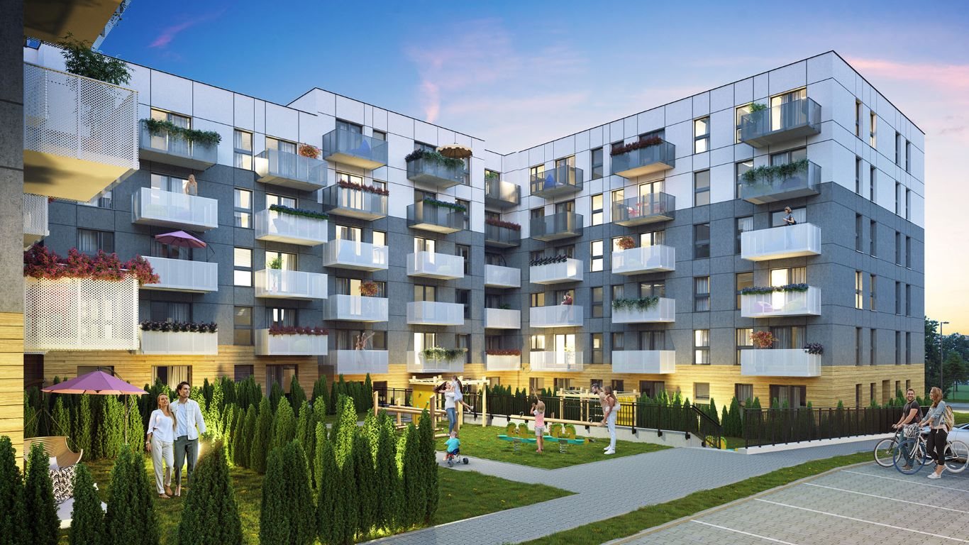 Nowe mieszkanie trzypokojowe Murapol Apartamenty na Wzgórzu Sosnowiec, ul. Klimontowska  54m2 Foto 5