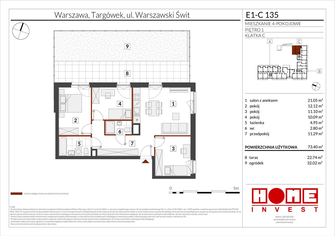 Nowe mieszkanie czteropokojowe  Warszawski Świt Etap X Warszawa, Targówek, ul. Warszawski Świt  73m2 Foto 1