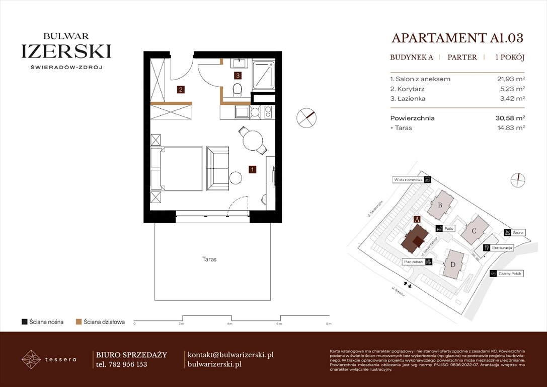 mieszkanie na sprzedaż 31m2 mieszkanie Świeradów Zdrój, Senatoryjna/Szkolna