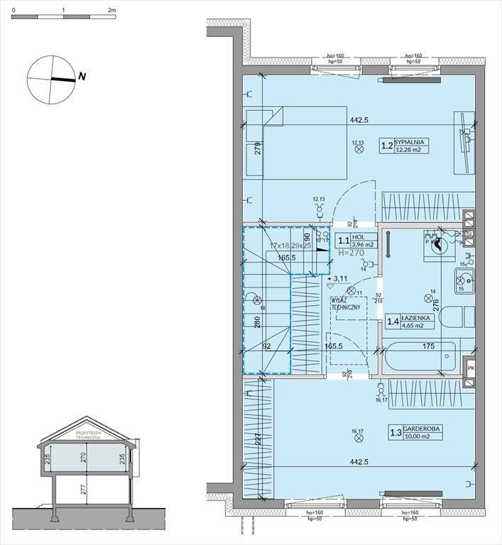 Nowy dom Ogrody Przyjaciół 5 Warszawa, Białołęka, Inna 4  64m2 Foto 1