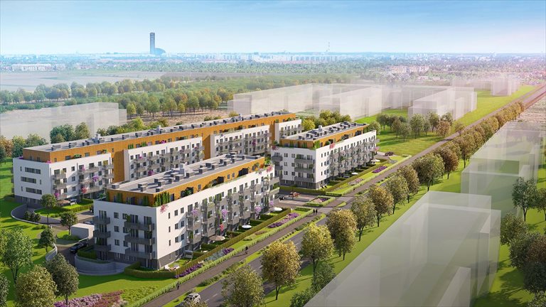 Nowe mieszkanie czteropokojowe  Murapol Słoneczne Jagodno Wrocław, ul. S. Drabika  63m2 Foto 7