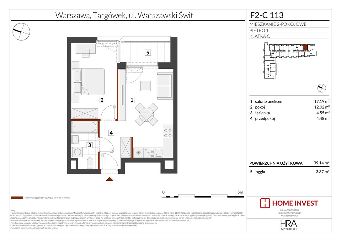 Nowe mieszkanie dwupokojowe Warszawski Świt Etap XIV Warszawa, ul. Warszawski Świt  39m2 Foto 1