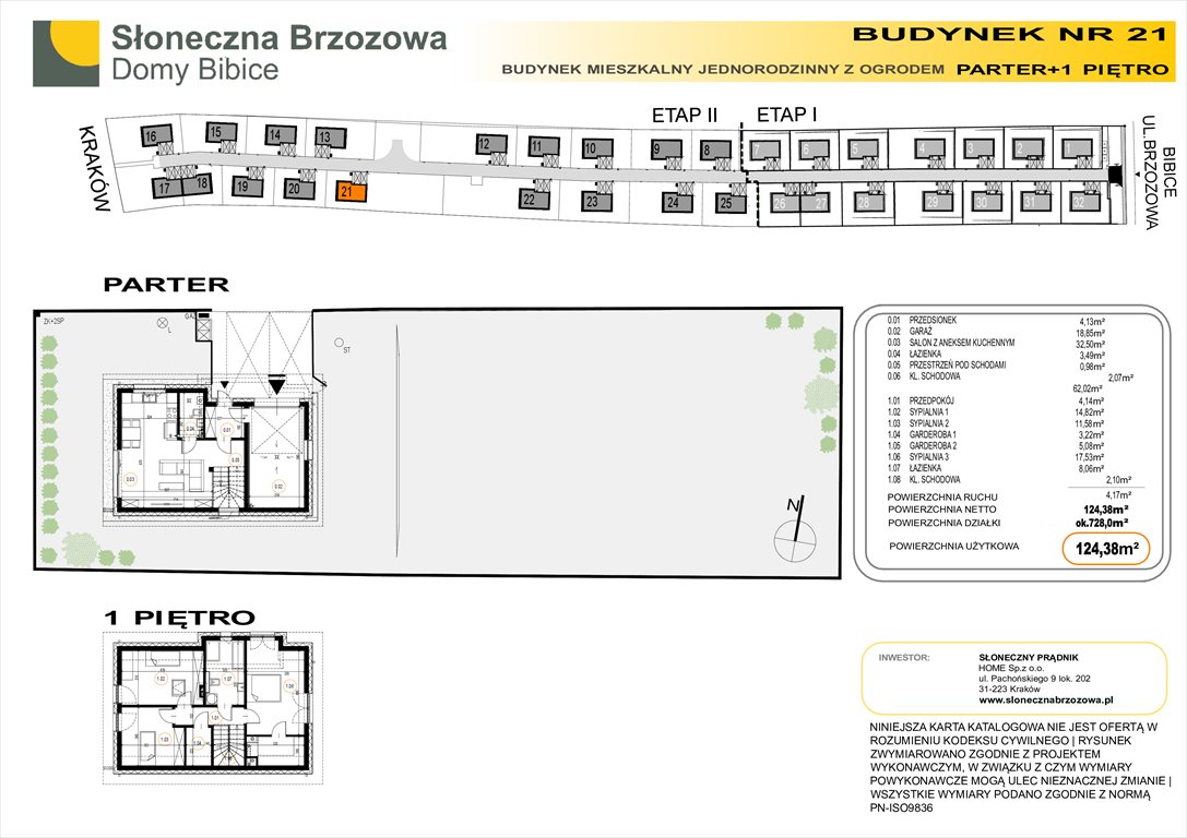 Nowe mieszkanie czteropokojowe  Słoneczna Brzozowa Bibice  124m2 Foto 1