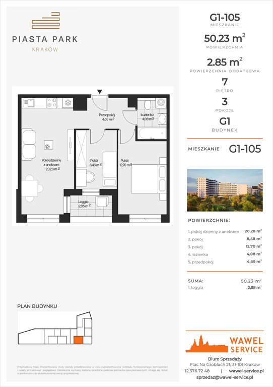 mieszkanie na sprzedaż 50m2 mieszkanie Kraków, Mistrzejowice, Osiedle Piastów 63