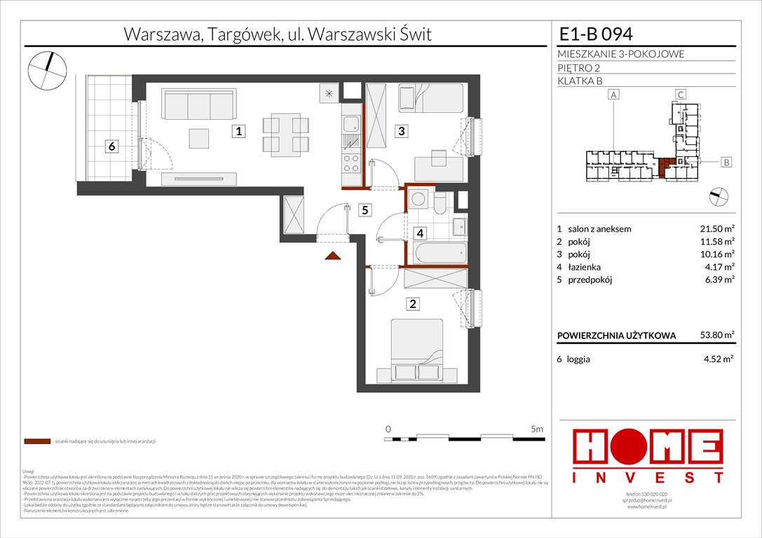 Nowe mieszkanie trzypokojowe Warszawski Świt Etap X Warszawa, Targówek, ul. Warszawski Świt  54m2 Foto 1