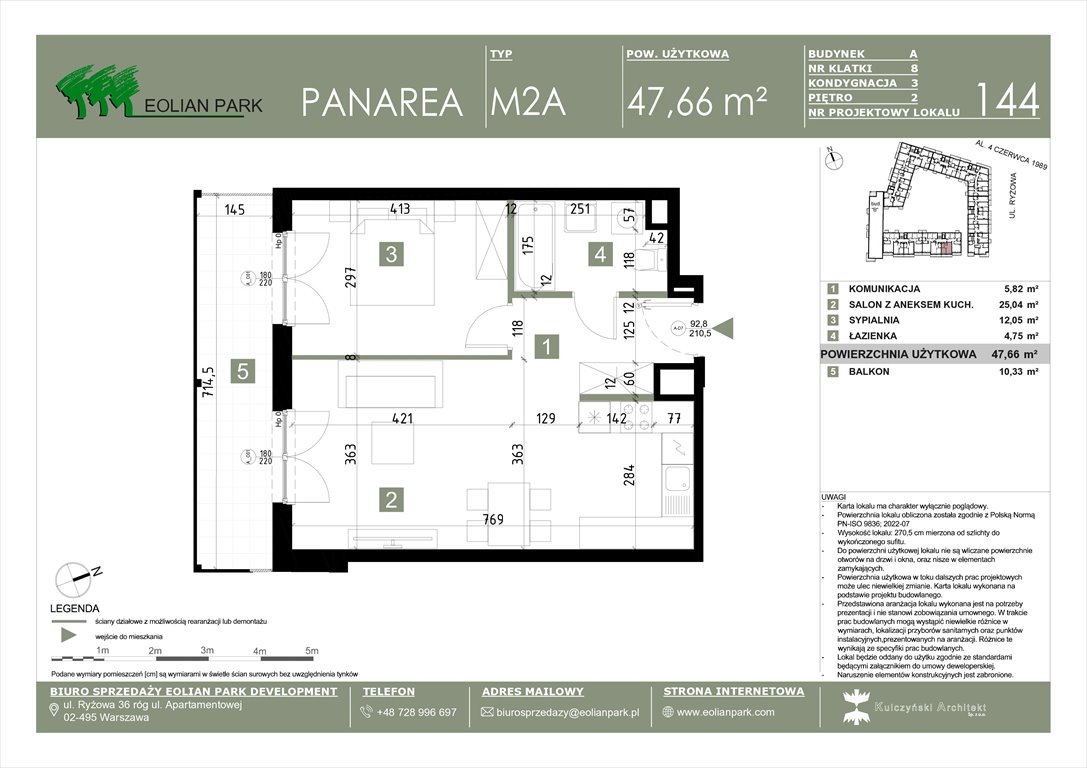 Nowe mieszkanie dwupokojowe PANAREA Warszawa, Ursus, Ryżowa  48m2 Foto 1