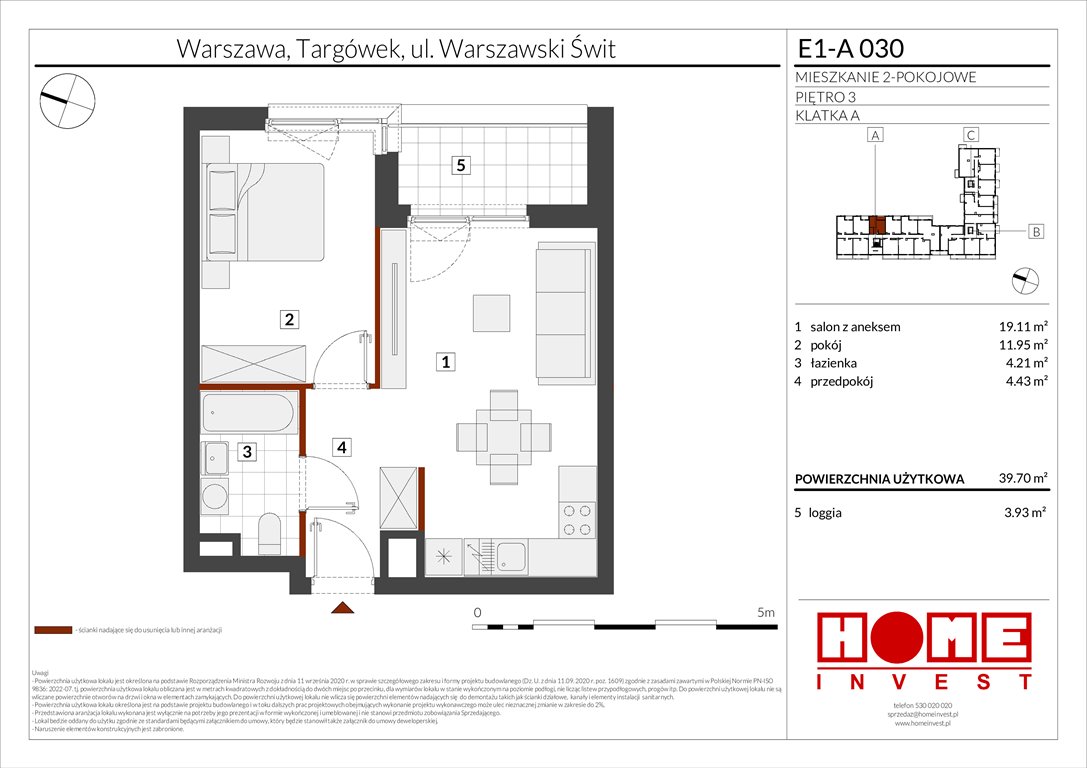 Nowe mieszkanie dwupokojowe Warszawski Świt Etap X Warszawa, Targówek, ul. Warszawski Świt  40m2 Foto 1