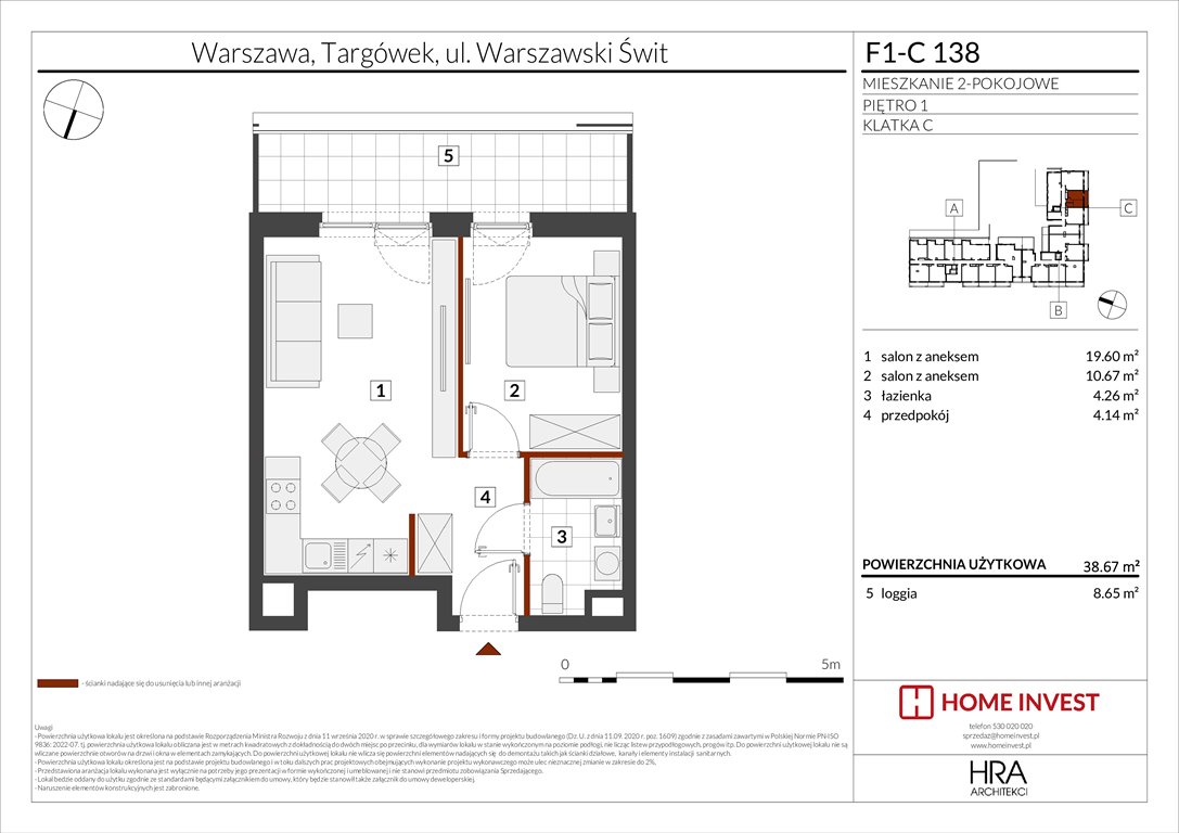 Nowe mieszkanie dwupokojowe Warszawski Świt Etap XIII Warszawa, ul. Warszawski Świt  39m2 Foto 1