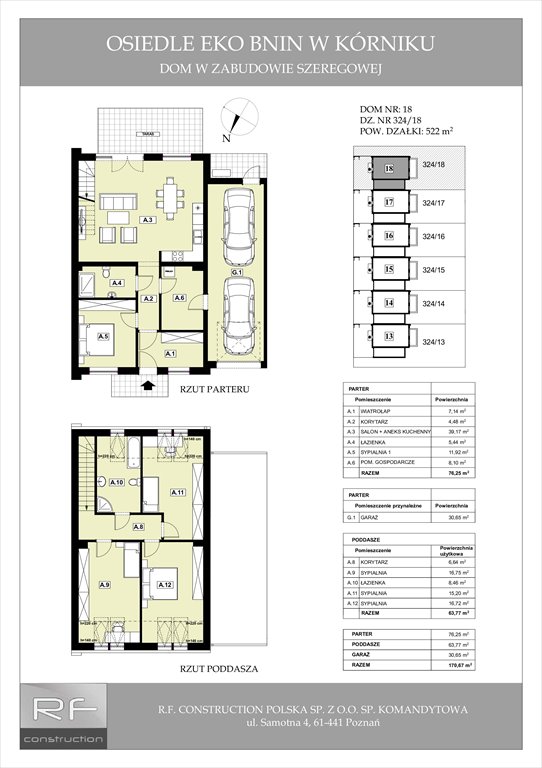 Nowy dom Osiedle EKO Bnin w Kórniku Poznań, Kórnik - Bnin, Steinmetza  171m2 Foto 1