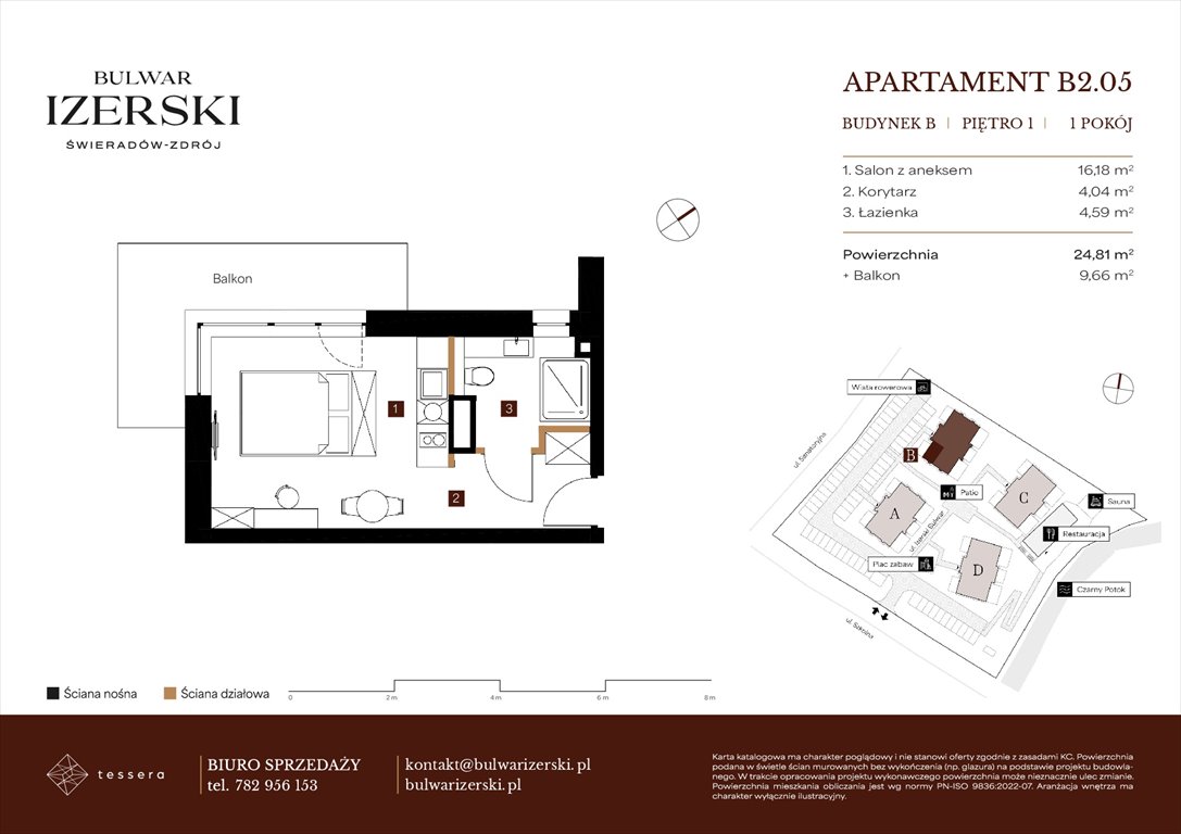 mieszkanie na sprzedaż 25m2 mieszkanie Świeradów Zdrój, Senatoryjna/Szkolna