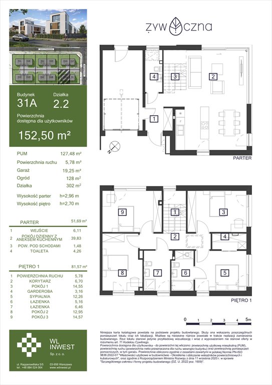 Nowy dom OSIEDLE ŻYWICZNA Warszawa, Białołęka, Żywiczna 31  153m2 Foto 1